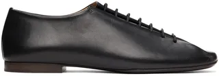 LEMAIRE Black Lace-Up Derbys