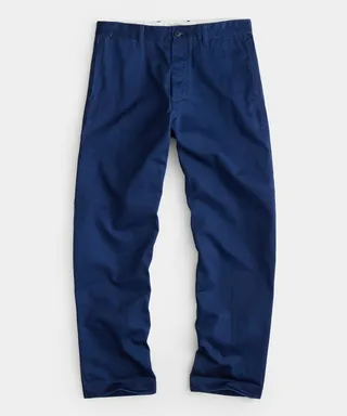 Relaxed Chore Pant in French Blue