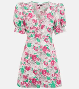 Printed minidress