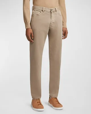 Men's Straight Leg 5-Pocket Pants