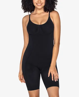 Leonisa Women's Full Coverage Seamless Shaping Bodysuit