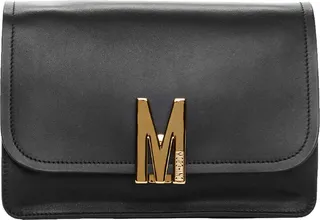 Metallic Logo Crossbody Bag