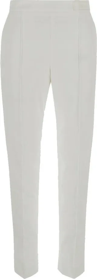 Moncler Logo Embroidered Straight Leg Trousers