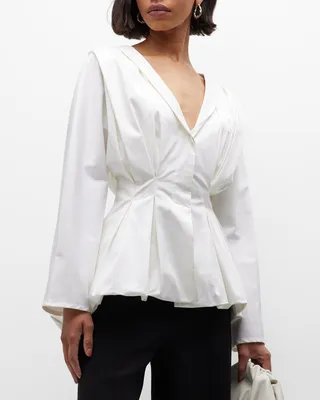 Ebba Pleated Top