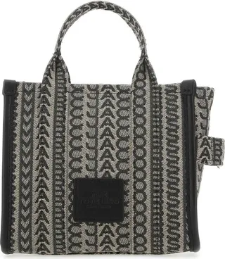 Marc Jacobs The Monogram Logo Patch Micro Tote Bag