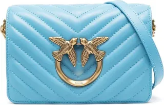quilted Love Bird crossbody bag