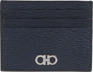 Salvatore Ferragamo Gancini Two Toned Cardholder