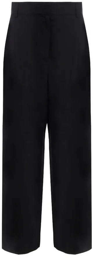 Salvatore Ferragamo High-Waist Cropped Pants