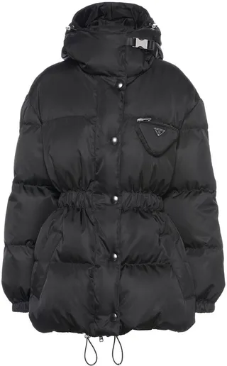 Re-Nylon pocket-detail puffer jacket