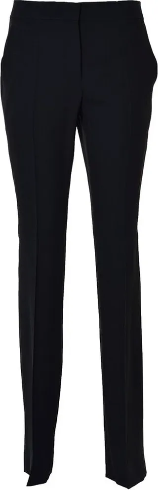 Moschino High-Waist Straight-Leg Trousers