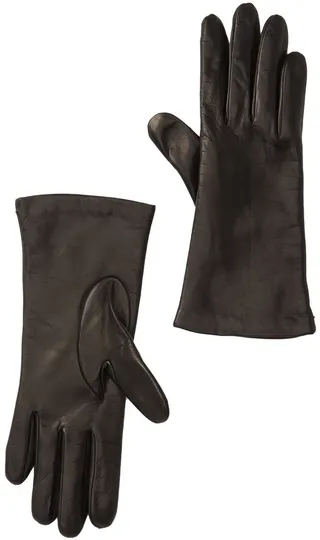Cashmere Lined Leather Gloves