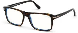 Men's FT5682-BM54 Blue Light Blocking Square Optical Glasses