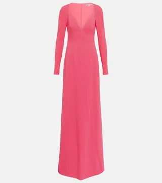Crepe gown