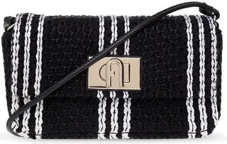 Furla 1927 Striped Mini Shoulder Bag