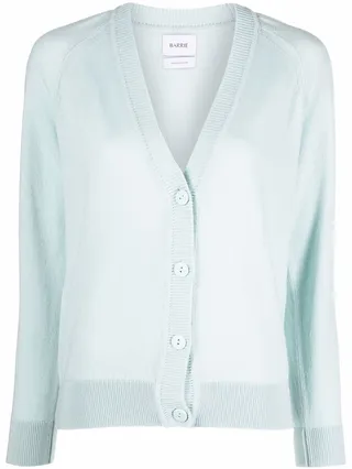V-neck cashmere cardigan