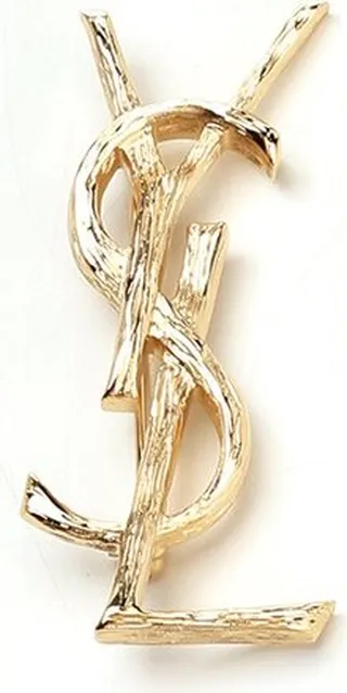 Saint Laurent Opyum YSL Brooch