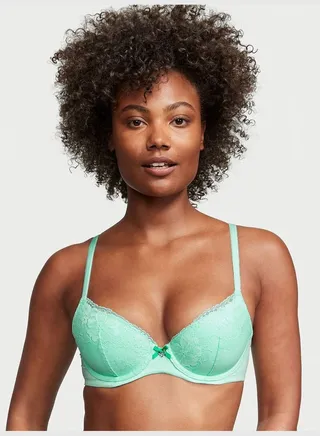 Lightly Lined Lace Demi Bra
