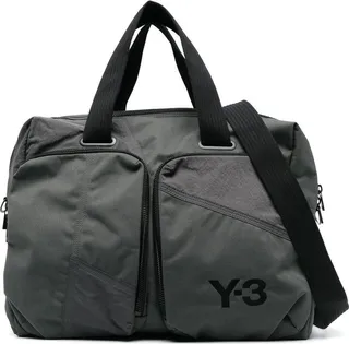Logo-Print Multi-Pocket Holdall