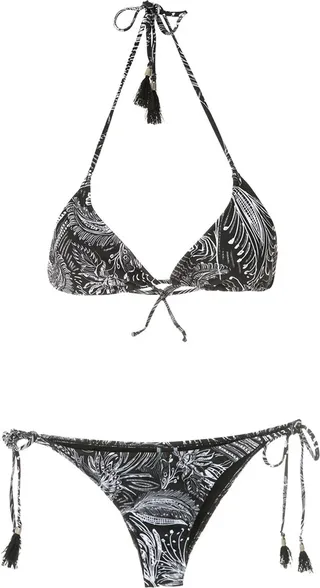 Maya printed bikini set