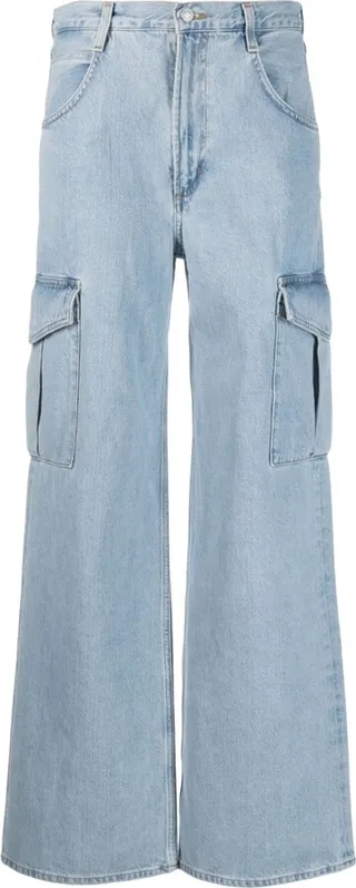 Minka cargo wide-leg jeans