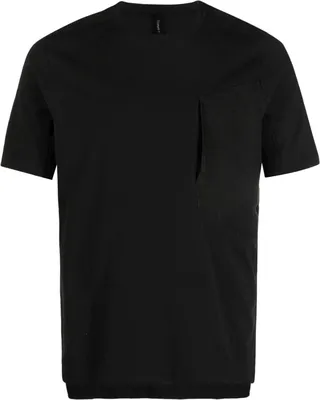 short-sleeve cotton-blend T-shirt