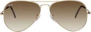 Ray-Ban Gold Aviator Classic Sunglasses
