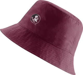 Nike Unisex College (Florida State) Bucket Hat in Red
