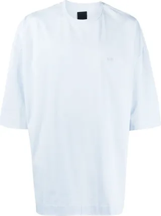 embroided-logo T-shirt