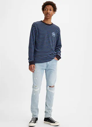 510 Skinny Fit Levi's Flex Men's Jeans - Mezzotint
