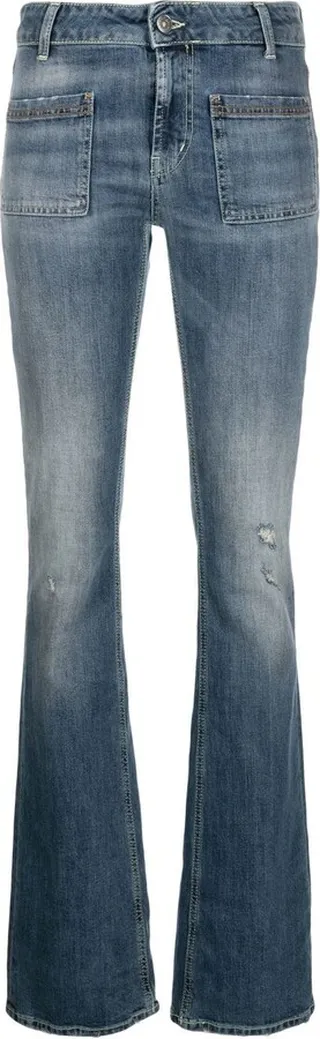 Mid-Rise Bootcut Jeans