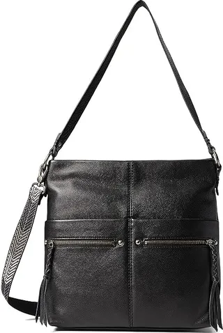 The Sak Ashland Bucket (Black Solid) Handbags