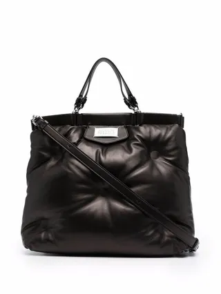 Quilted Sheepskin Tote