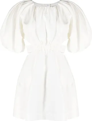 Mimosa cut-out minidress