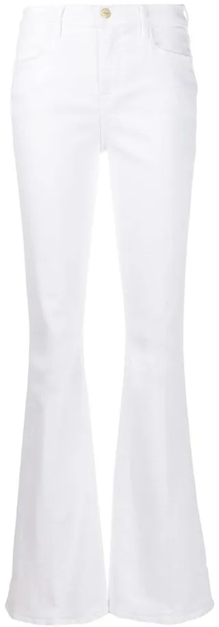 Slim-Fit Flared Jeans