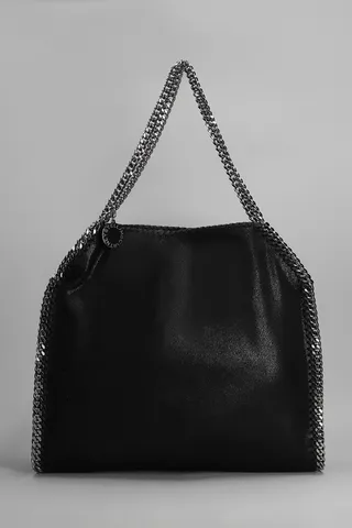 Falabella Tote In Black Faux Leather