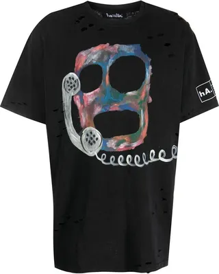 graphic-print T-shirt
