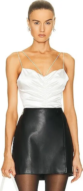 SER.O.YA Carsen Bodysuit in White