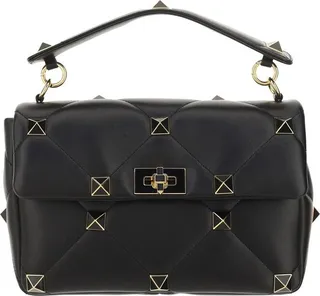 Valentino Garavani Roman Stud Quilted Shoulder Bag