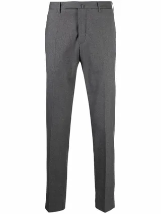 Mid-Rise Slim-Fit Chinos