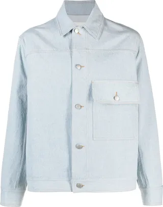 Button-Up Denim Jacket