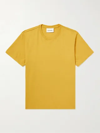 Logo-Embroidered Cotton-Jersey T-Shirt