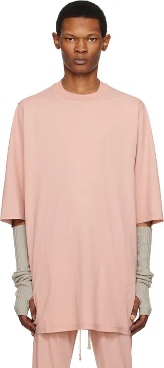 Rick Owens DRKSHDW Pink Oversized T-Shirt