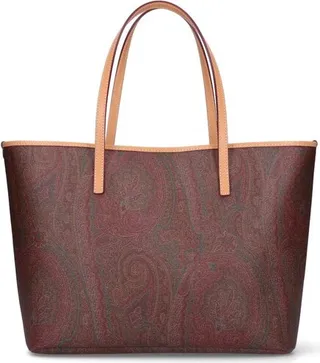 Etro Paisley Printed Tote Bag