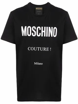 logo print T-shirt