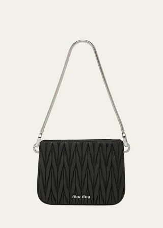 Matelasse Lambskin Shoulder Bag
