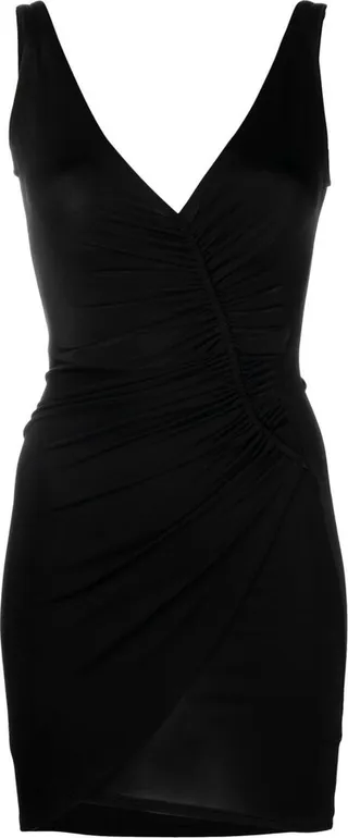 Ruched Draped Minidress