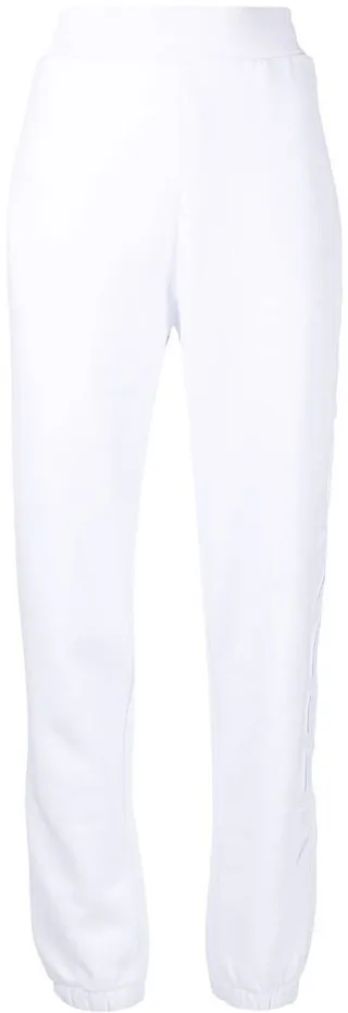 Embossed-Logo Cotton Track Pants