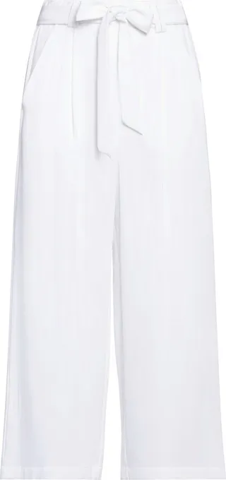 Cropped Pants White
