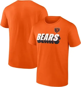 Men's Fanatics Branded Orange Chicago Bears Strike Back T-shirt
