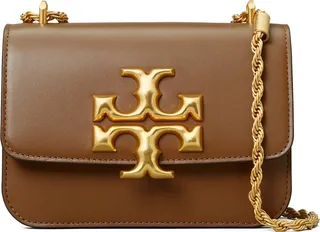 Small Eleanor Convertible Leather Shoulder Bag
